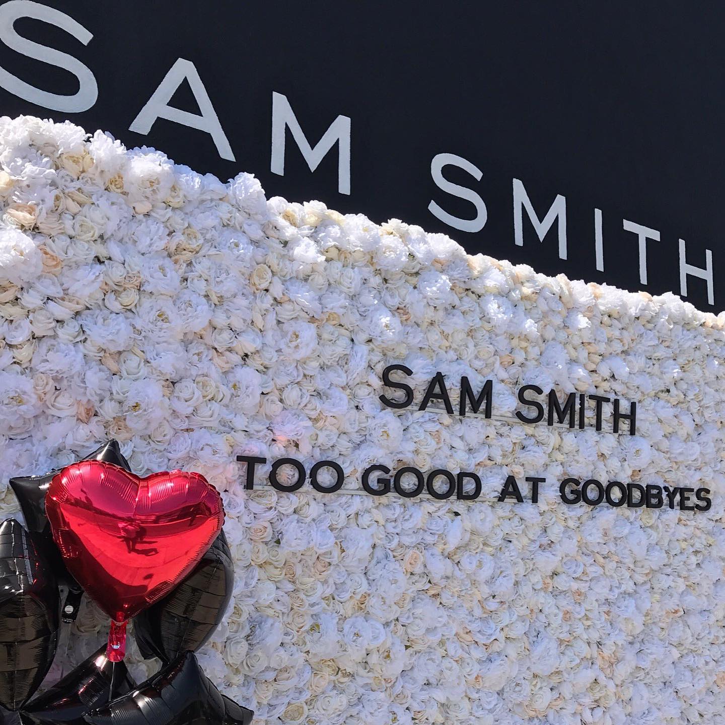 Sam Smith event floral design